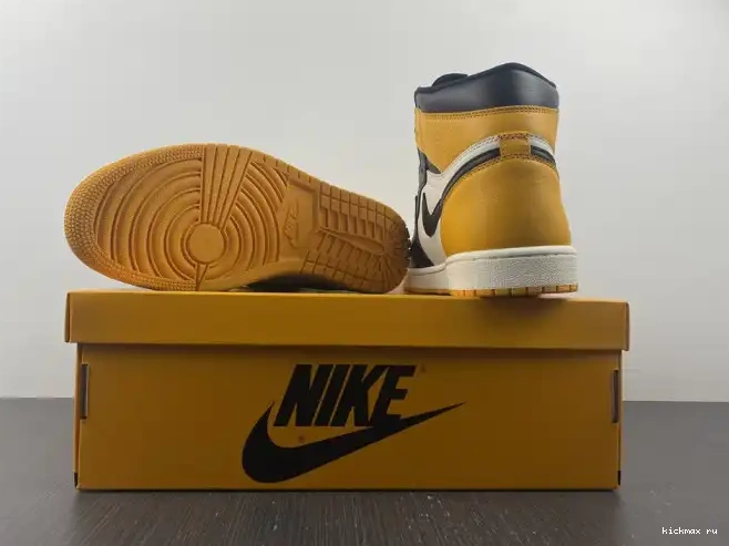 Cheap Kickmax Yellow Air Toe 1 Jordan OG High 555088-711 0516
